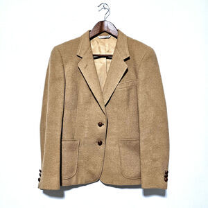 Colebrooke Vintage 100% Camel Hair Blazer made in USA Women's